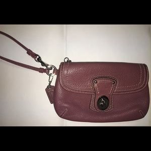Coach Double Pocket Wristlet